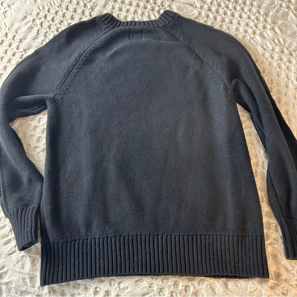 GAP Maternity Cable Knit Sweater & NWT tee Black Size Small EUC 100% cotton - Picture 7 of 16